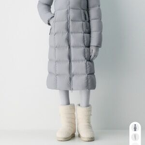 Aritzia Supersnug Puff (SuperPuff) Moon Dust Gray Size L Large Brand New!!